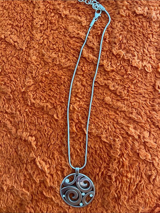 Brighton Jewelry - London grove silver chain and pendent.